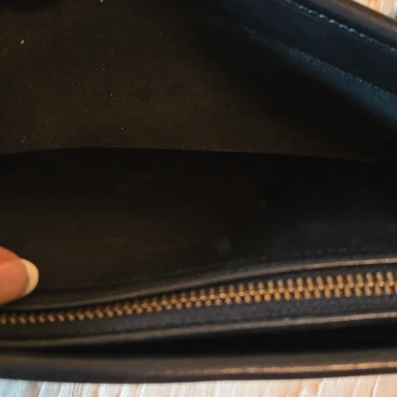 Vintage Coach Sutton Y2K Leather Crossbody Shoulder Bag ZipTop Outside Pockets - Picture 8 of 16